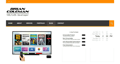 Desktop Screenshot of brianjcoleman.com